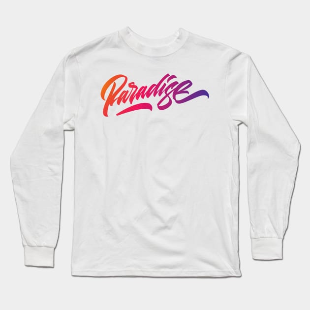 Paradise Long Sleeve T-Shirt by Already Original